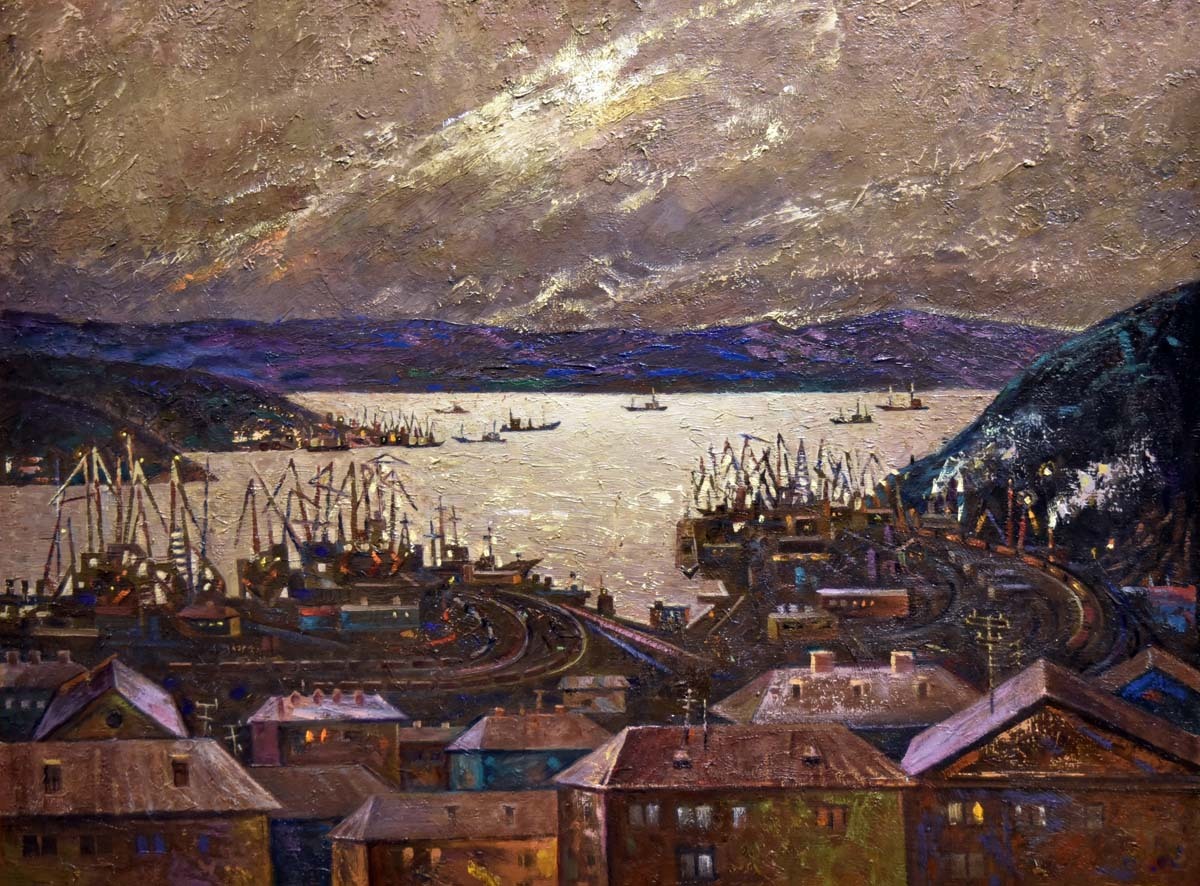 Александр Феофилактов. «Кольский залив». Александр Феофилактов. «Кольский залив».