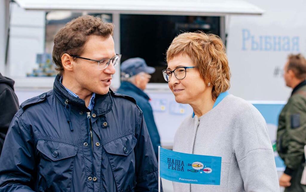 Андрей Малхасян и Лариса Круглова.