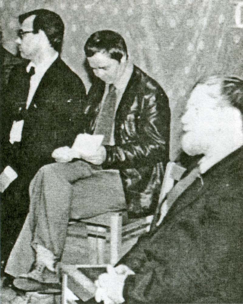 из коллекции Дмитрия Коржова. Виталий Маслов, Валентин Распутин, Василий Белов.