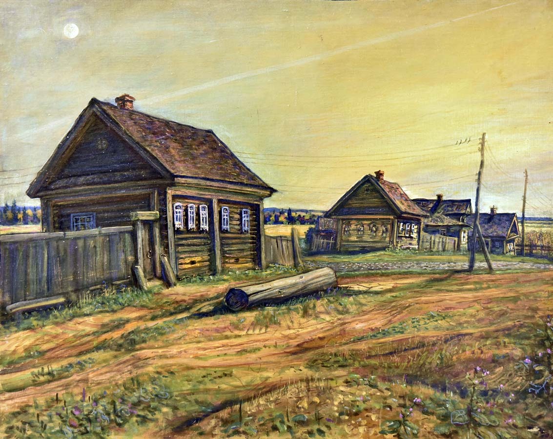 &laquo;Улица в Загорье&raquo;, 1986 г.