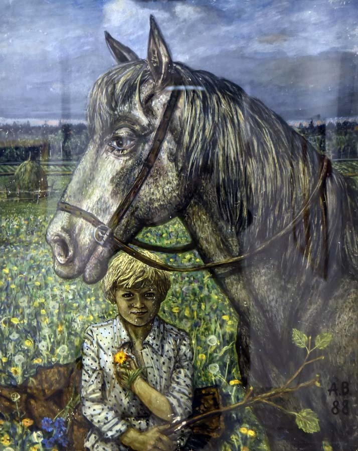 &laquo;Саня и лошадь&raquo;, 1988 г.