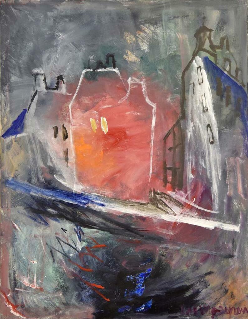 Сергея Ещенко. «Красный дом». Начало 2000-х.