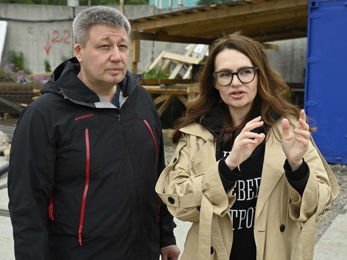 Дмитрий Коваленко и Ирина Вабищевич.