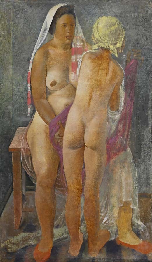 «После бани». 1927 г. «После бани». 1927 г.