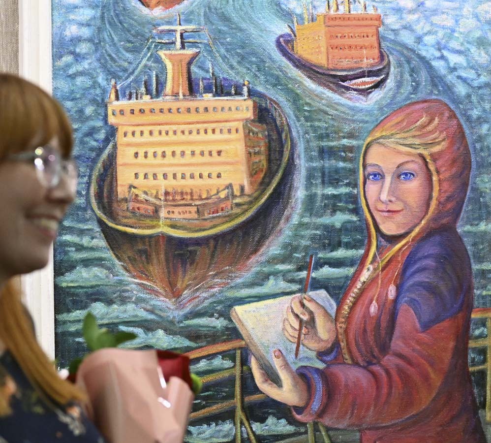 Валентина Петрова. «Художник в Арктике». Валентина Петрова. «Художник в Арктике».