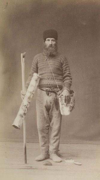 Ловец жемчуга. 1887 г. Автор Я. И. Лейцингер.