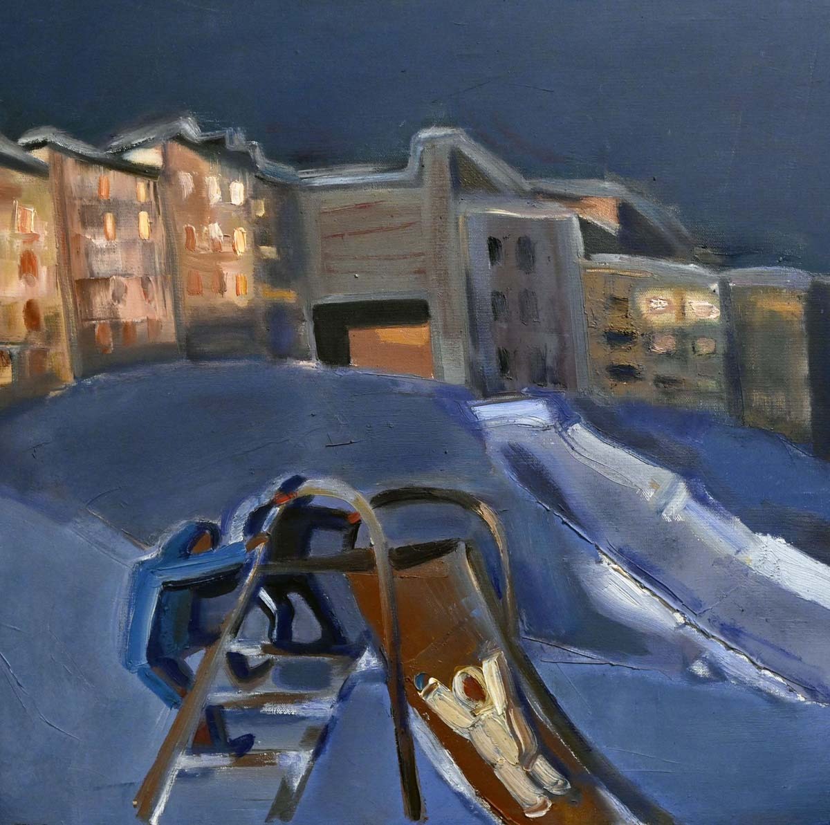 Николай Ковалев. «Катальная горка». Фото: Лев Федосеев. Николай Ковалев. «Катальная горка». Фото: Лев Федосеев.