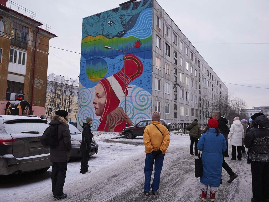 Муралы в Росте. Фото предоставлено организаторами арт-резиденции «Простор». Муралы в Росте. Фото предоставлено организаторами арт-резиденции «Простор».