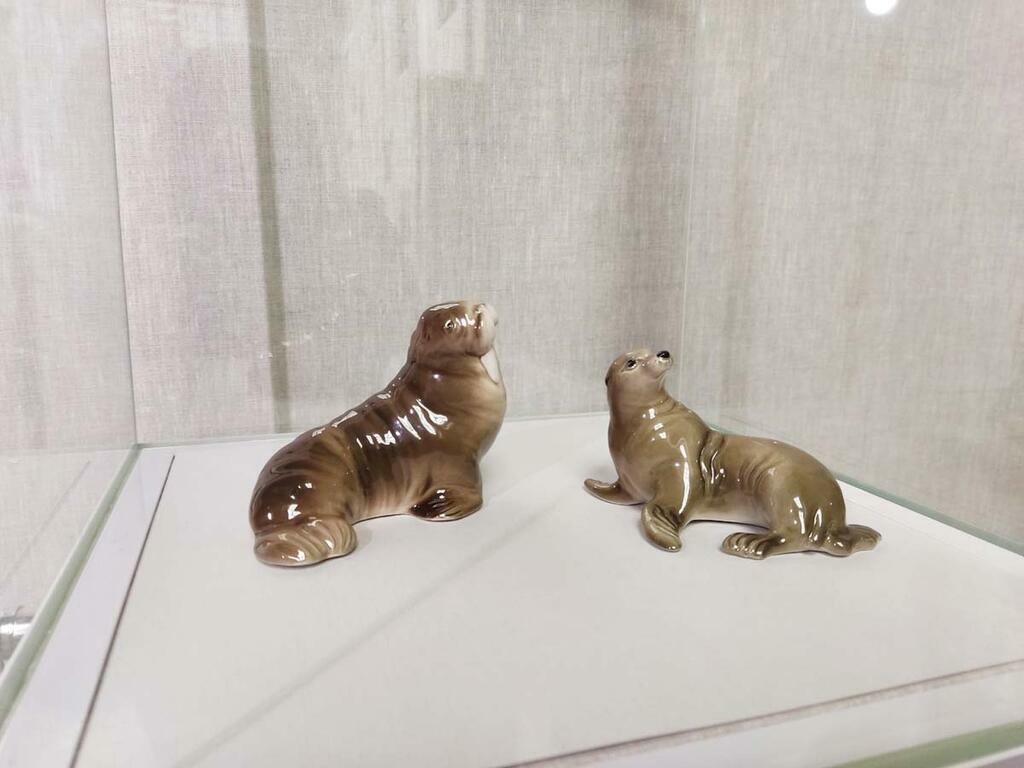 Екатерины Андреевой. В. Демидов. «Морж» (1995-2000-е гг.). «Морской лев» (1995-2000-е гг.).