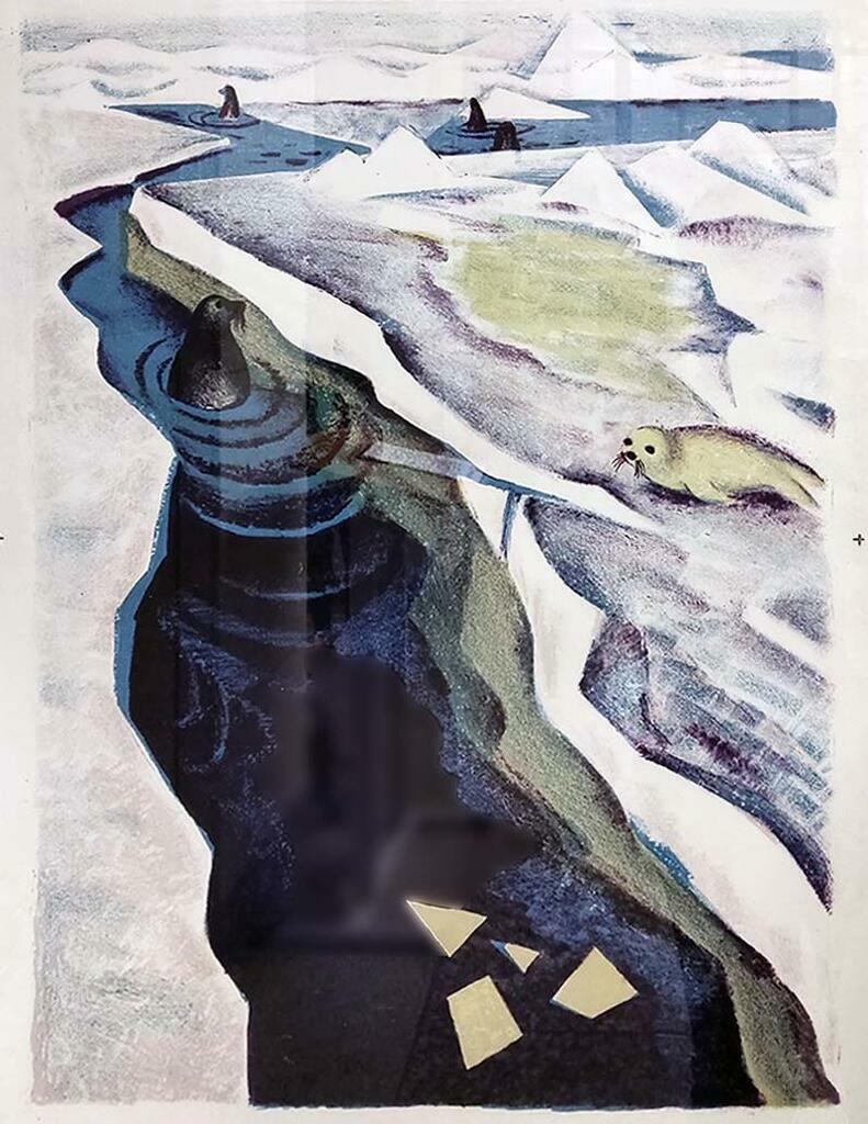 Екатерины Андреевой. К. Назаров. «Трещина» (1967 г.).