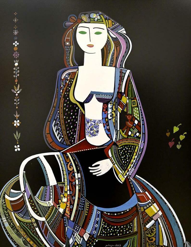 Сергея Ещенко. Дарико Беридзе. «Девушка-весна». 2010 г.