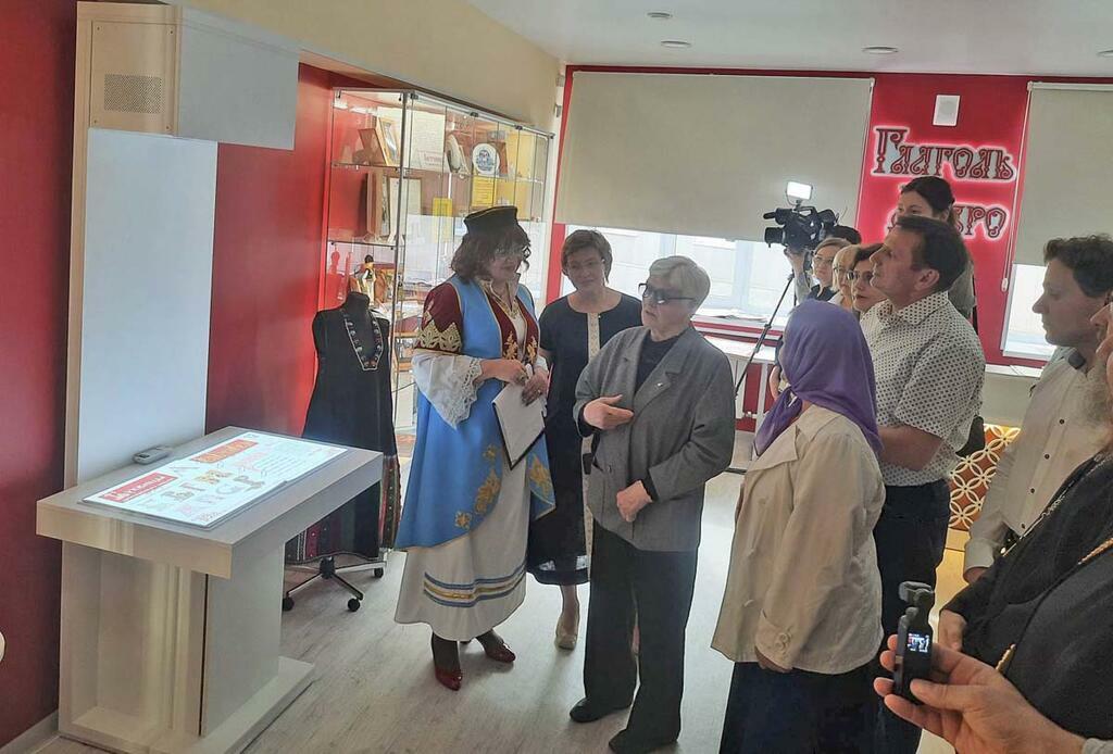 Ильи Виноградова Открытие центра славянских культур.