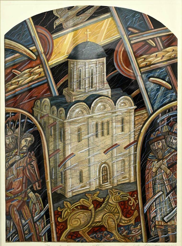 &laquo;Церковь Богородицы Пирогощей&raquo;. 2003 г. Фото Сергея Ещенко.