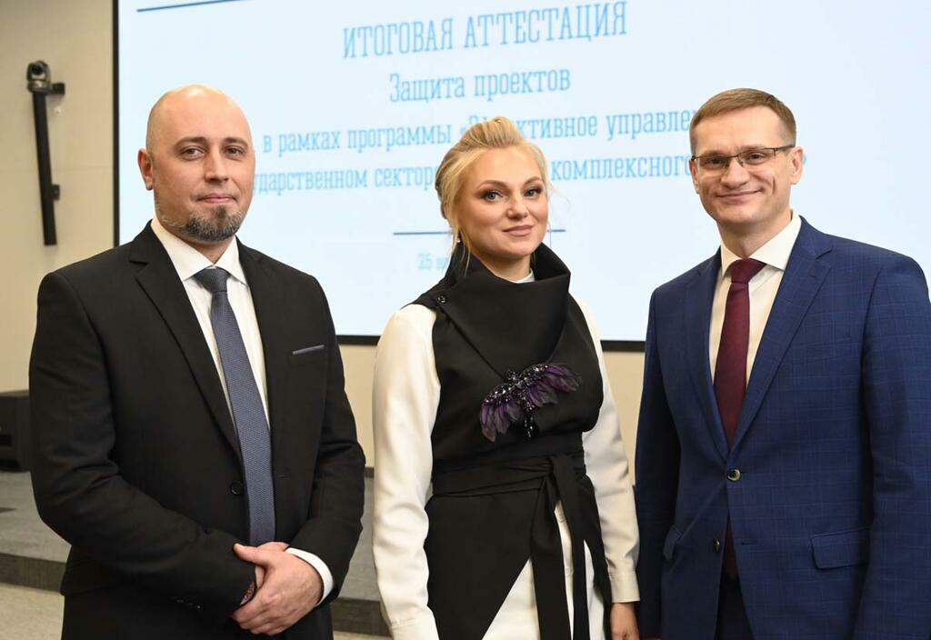 Владимир Попов, Светлана Миронова и Максим Ромащенко. Фото Сергея Ещенко.