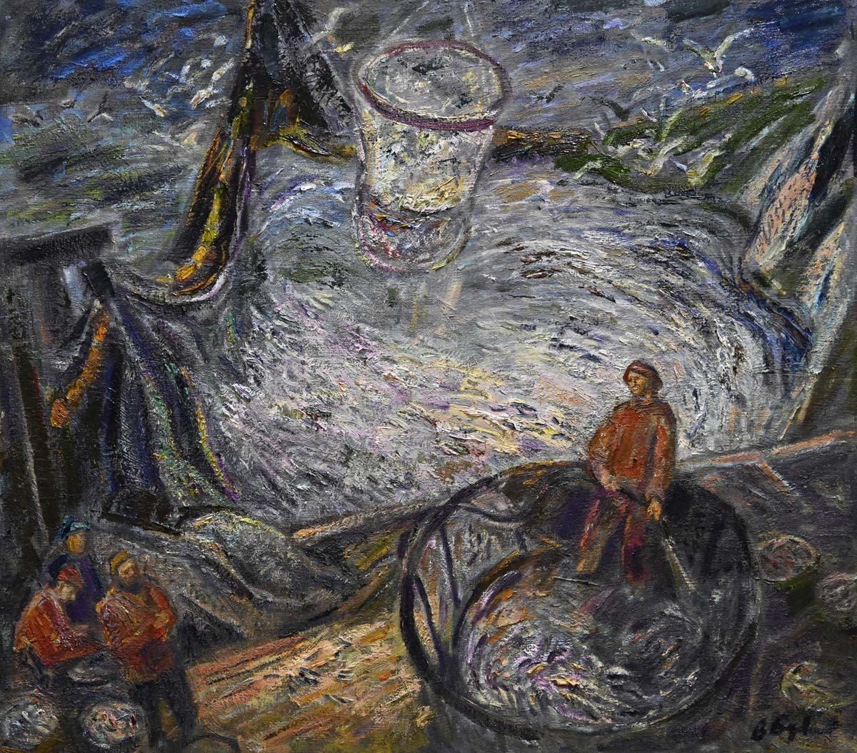«Большой улов». Фото Льва Федосеева. «Большой улов». Фото Льва Федосеева.