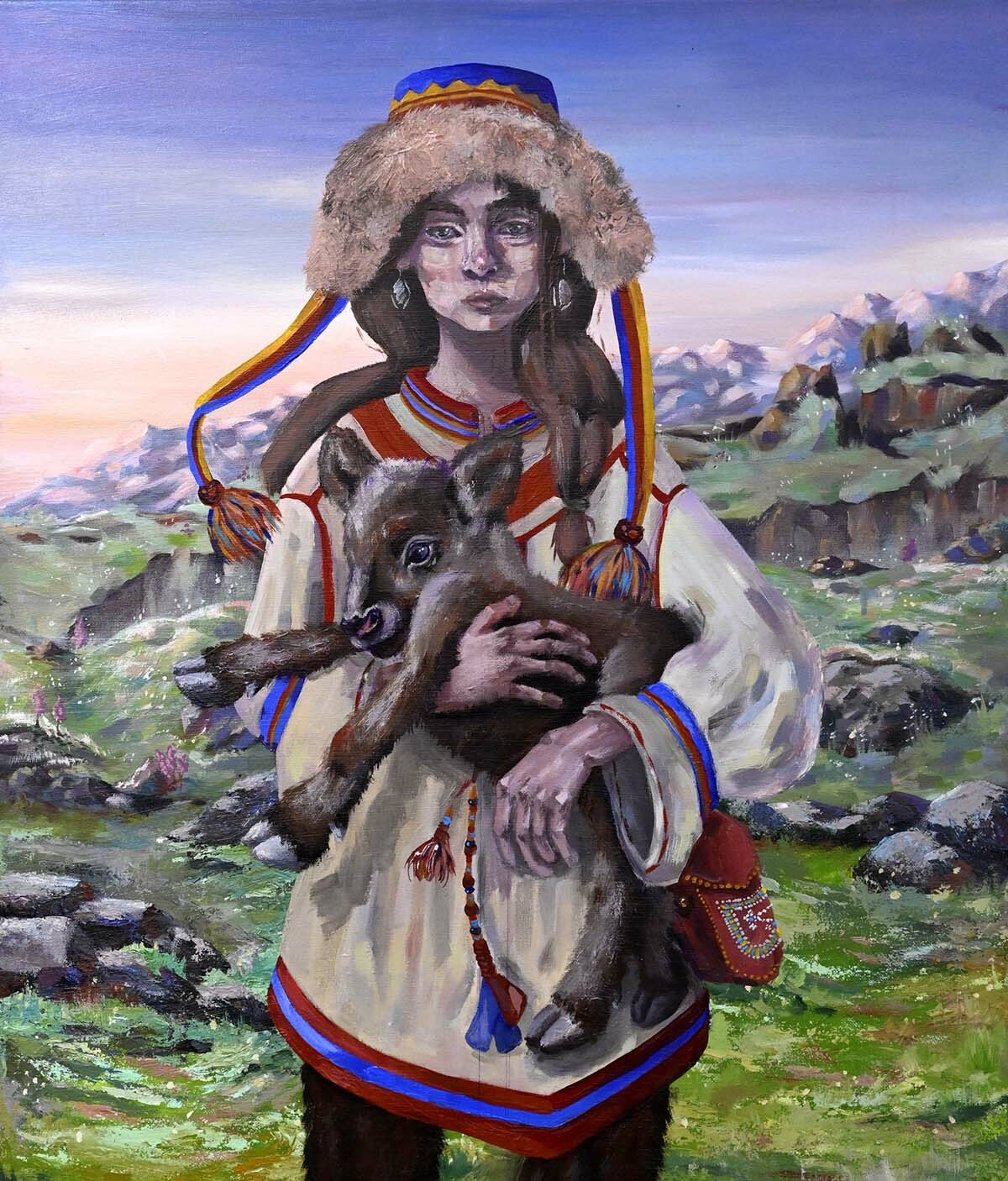 Эвелина Иванова. «Первая прогулка». Фото Сергея Ещенко. Эвелина Иванова. «Первая прогулка». Фото Сергея Ещенко.