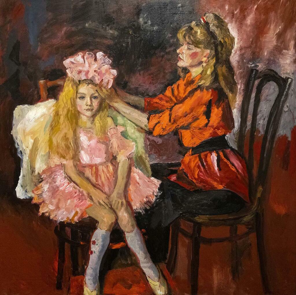 «Портрет актрисы Марины Боровой с дочерью», 1981 г. Фото Сергея Ещенко. «Портрет актрисы Марины Боровой с дочерью», 1981 г. Фото Сергея Ещенко.