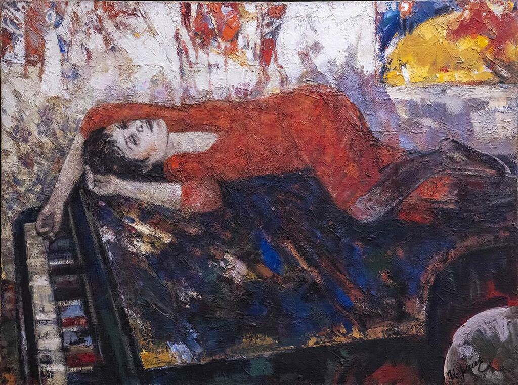 Ашот Хачатрян. «Портрет Полины». 2010 г. Фото Сергея Ещенко. Ашот Хачатрян. «Портрет Полины». 2010 г. Фото Сергея Ещенко.