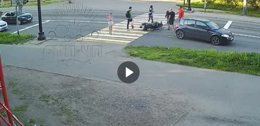 Кадр из видео ВК, группа &laquo;Мурманск ДТП ЧП&raquo;