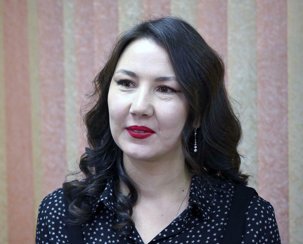 Дина Байметенова. Фото Сергея Ещенко.