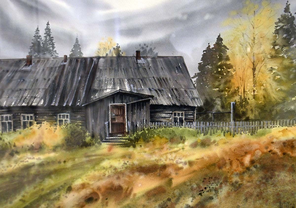 Ольга Беляева. «Скоро вечер. Умба». Фото Льва Федосеева. Ольга Беляева. «Скоро вечер. Умба». Фото Льва Федосеева.