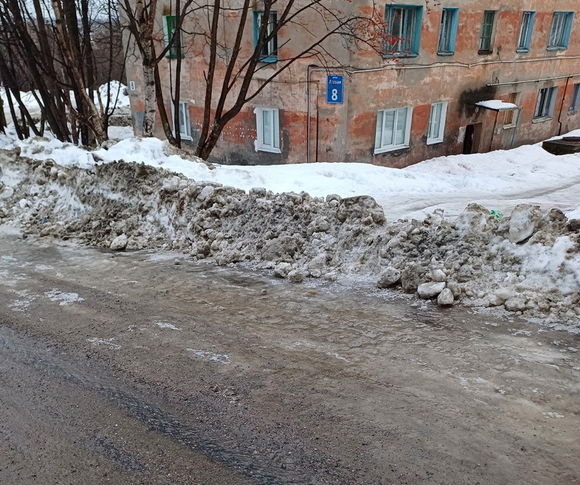 Фото Натальи Антиповой. Группа ВК «Мурманск ДТП ЧП»