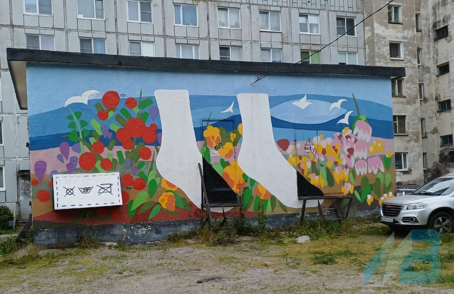 А. Борисов. Муралы в Росте.