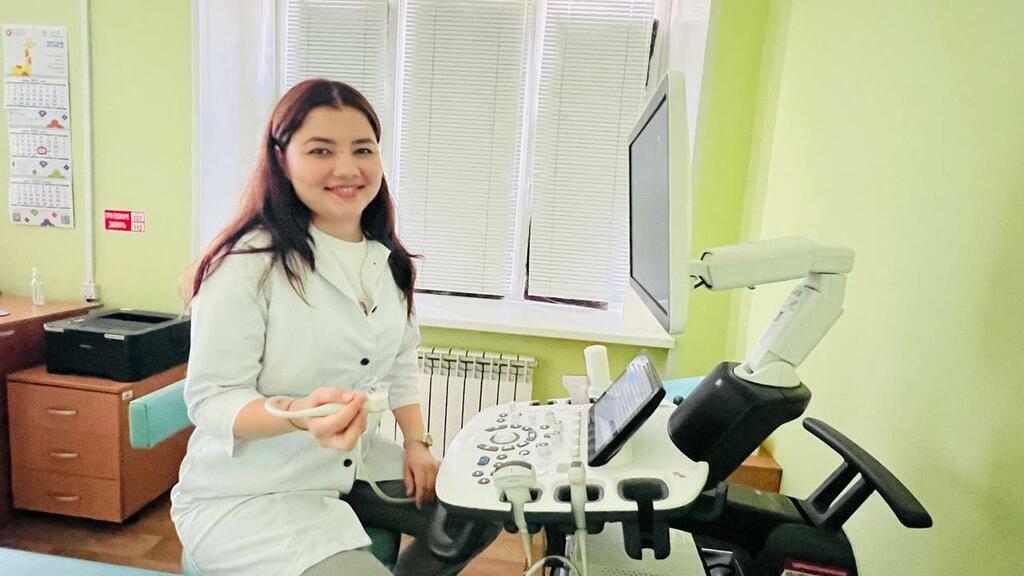 Гозель Хамраева. Фото Мурманской областной клинической детской больницы. Гозель Хамраева. Фото Мурманской областной клинической детской больницы.