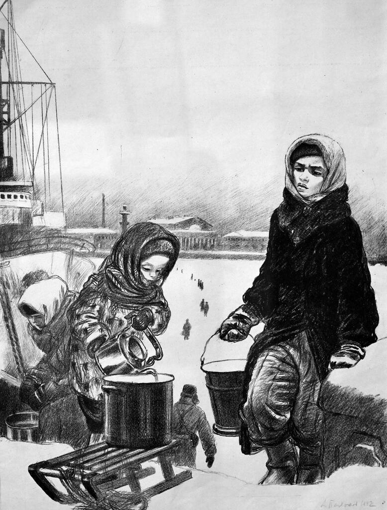 Алексей Пахомов. &laquo;За водой&raquo;.