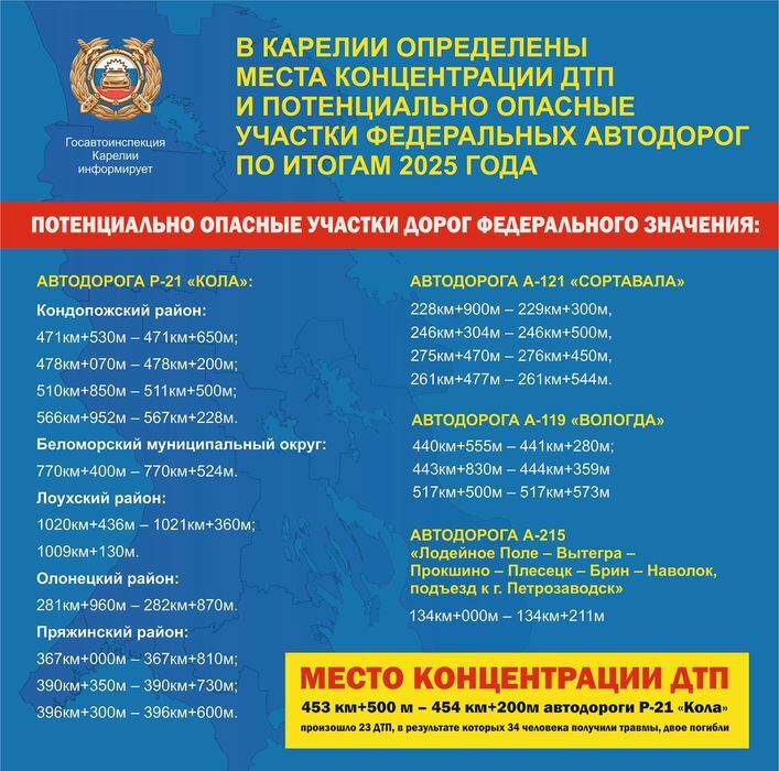 Госавтоинспекция Карелии / https://vk.com/gibddkareliya
