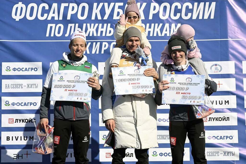 Победители гонки в гору.