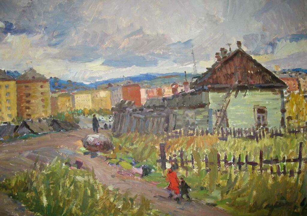 Василий Баранов. &laquo;Старый и новый Мурманск&raquo;. 1968 г.